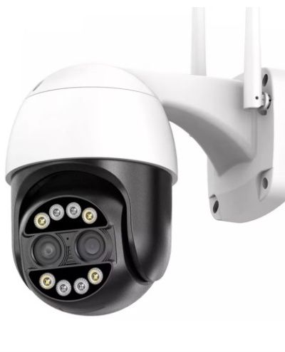 5MP  WiFi камера Външна 10X Zoom PTZ Сигурност CCTV IP с двоен обектив