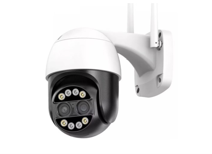 5MP  WiFi камера Външна 10X Zoom PTZ Сигурност CCTV IP с двоен обектив