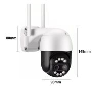 5MP  WiFi камера Външна 10X Zoom PTZ Сигурност CCTV IP с двоен обектив