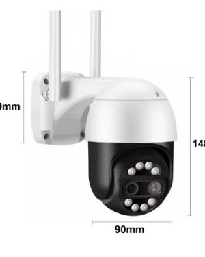 5MP  WiFi камера Външна 10X Zoom PTZ Сигурност CCTV IP с двоен обектив