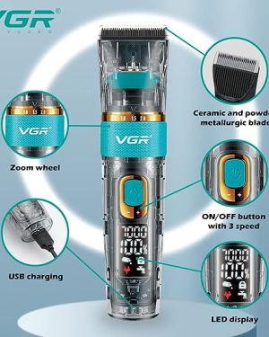 Професионална машинка за подстригване VGR V-695 voyager professional hair clipper ipx7