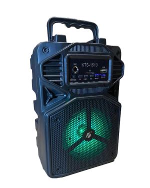 ТОНКОЛОНА KTS-1513 акумулаторна, 4inch, 5W, Bluetooth, Микрофон bluetooth БЕЗЖИЧНА