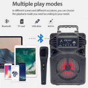 ТОНКОЛОНА KTS-1513 акумулаторна, 4inch, 5W, Bluetooth, Микрофон bluetooth БЕЗЖИЧНА