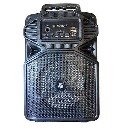 ТОНКОЛОНА KTS-1513 акумулаторна, 4inch, 5W, Bluetooth, Микрофон bluetooth БЕЗЖИЧНА