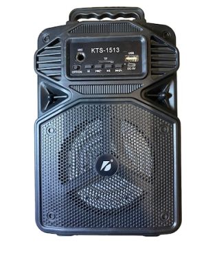 ТОНКОЛОНА KTS-1513 акумулаторна, 4inch, 5W, Bluetooth, Микрофон bluetooth БЕЗЖИЧНА