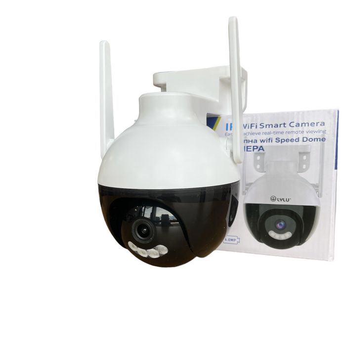 ОХРАНИТЕЛНА WiFi КАМЕРА LyLu 6MP Smart Sphere ptz iCSee app