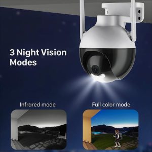 ОХРАНИТЕЛНА WiFi КАМЕРА LyLu 6MP Smart Sphere ptz iCSee app
