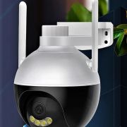 ОХРАНИТЕЛНА WiFi КАМЕРА LyLu 6MP Smart Sphere ptz iCSee app